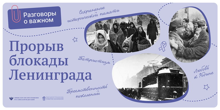 Блокада Ленинграда.